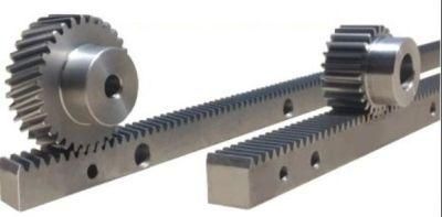CNC C45 Steel Module 4 Spur Gear Rack and Pinion