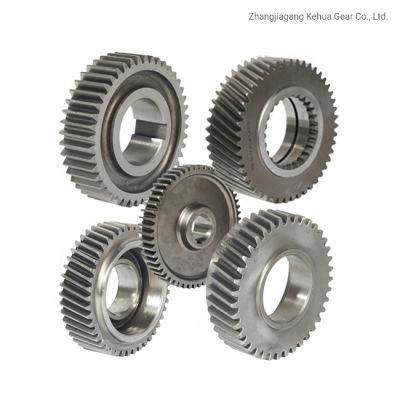 Hardened Tooth Surface Motor OEM Helical Rack Gears Transmission Hard Spur Gear