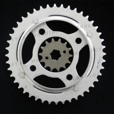 Motorcycle Sprocket Set 44t 14t for Cg125 Fan 2005-2008