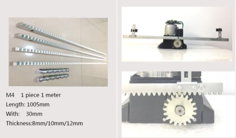 Automatic Sliding Gate Operator Steel and Nylon Gear Rack