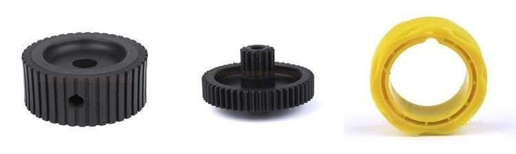 Manufacture PA66 30GF Small Plastic Spur Gear for Paper Shredder