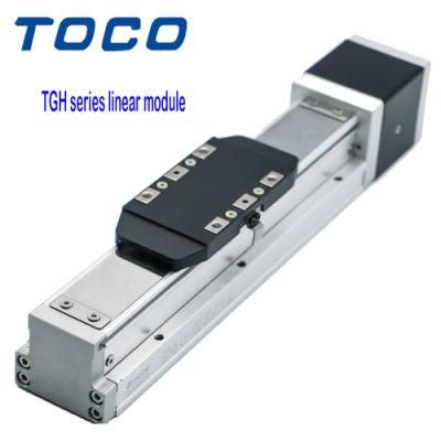 Taiwan Quality Toco Precise Mute Linear Motion Module Axis Actuator Tgh8-L20-600-Bc-P20-E5 Stock Available