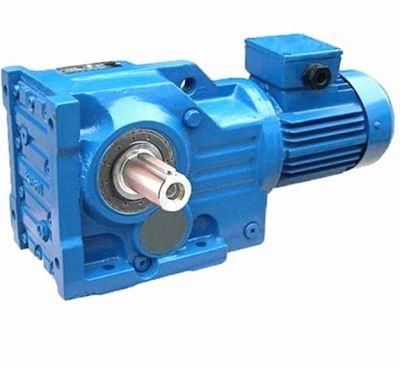 Blue Color Grey Color K Series Good Quality Bevel Helical Gearboxes