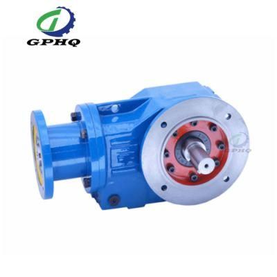 90 Degree Bevel Helical Transmission Gearbox with 7.5kw Motor for Cranes