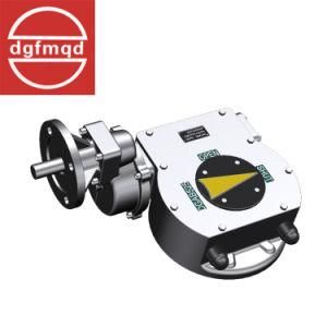 Quarter-Turn Motorized Worm Gearbox