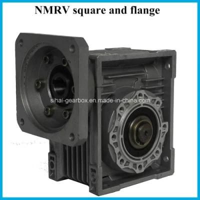 Square Flange Nmrv Worm Gear Speed Reducer