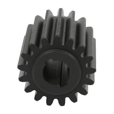 Self Lubricattion Nylon Helical Gears Custom CNC Machining Small Pinion Helical Plastic Gear