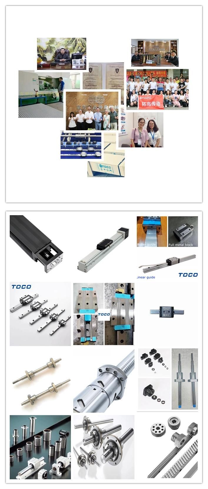 Tgh4/5/8/12 Linear Module for Laser Cutting Machine Use Toco Brand From Taiwan Same as Toyo Dimension