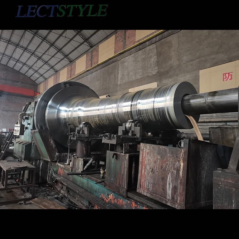 Big Worm Gear Drive Shaft on Mining Machinery