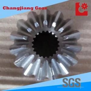 Steel Bevel Helical Gear with Spline for Agricultural Machines