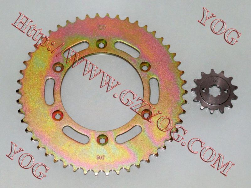 Motorcycle Parts Sprocket Set Cg125