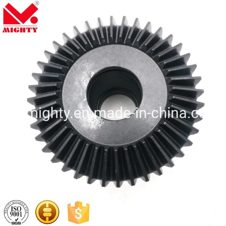 Helical Bevel Gear M2.5 with Usual Axles Type a Ratio 1: 2 Used in Power Transmission Equipments