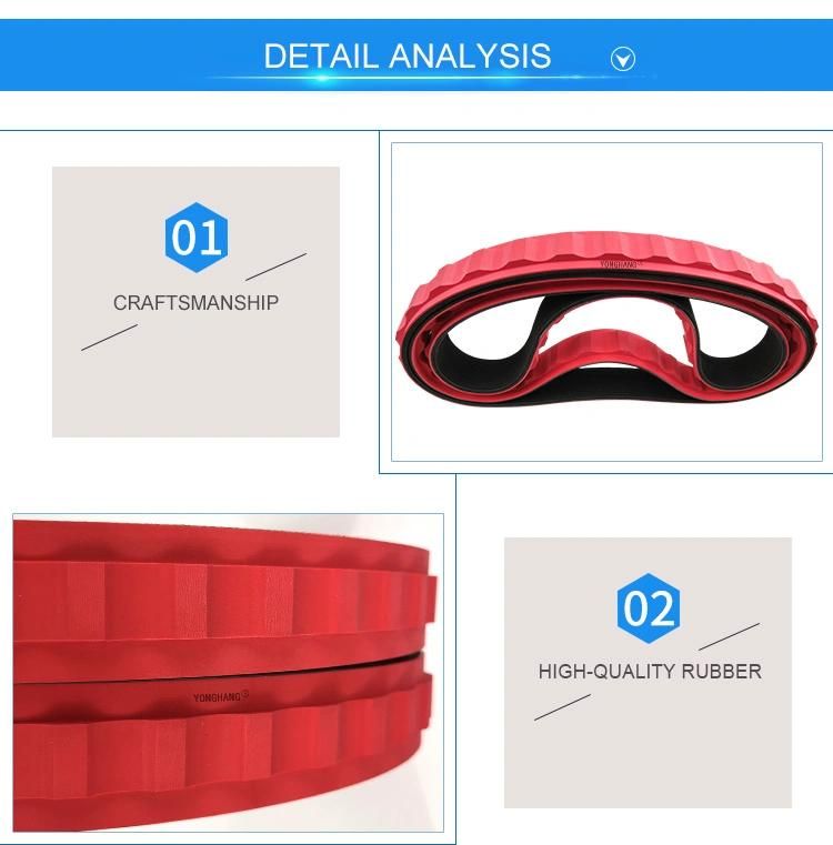 Pk/Pj/Pl/Pm Poly V Belt for Tractor, Extruder