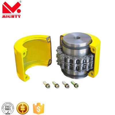 Removable Aluminum Sleeve Roller Chain Coupling with Duplex Roller Chain Sprockets Kc5014 Kc6022
