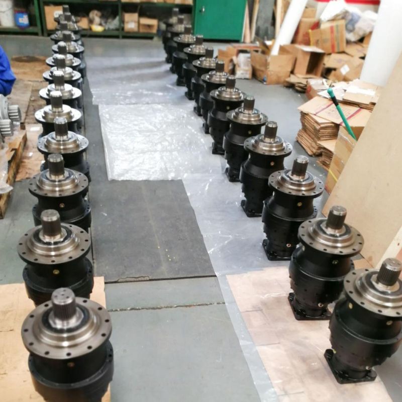 Hydraulic Motor Inline Transmission Planetary Gear Box Speed Reducer