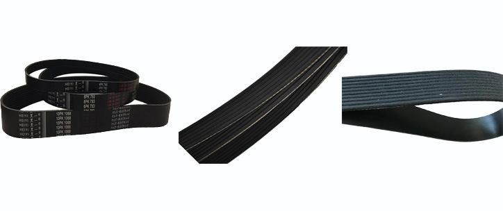 High Quality Automotive Fan Belt Poly V Ribbed Belt for Car Engine Part