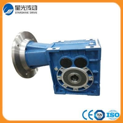 Helical Hypoid Spiral Bevel Gearbox with 0.75kw Motor