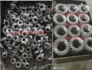 Spur Gears with Yellow Zinc Plating or Chemical Black Finish