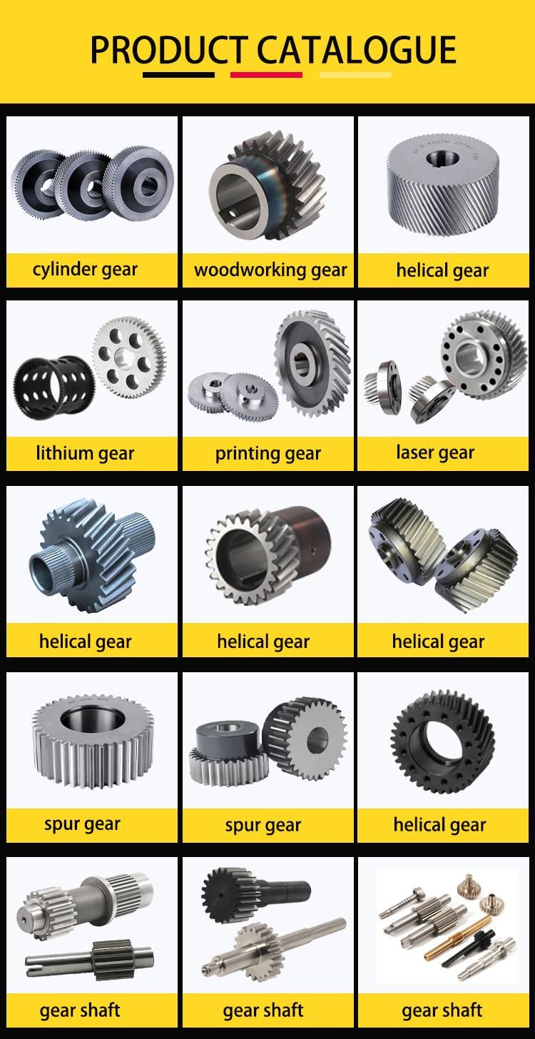 High Quality Precision Grinding Gear for Printing Machine