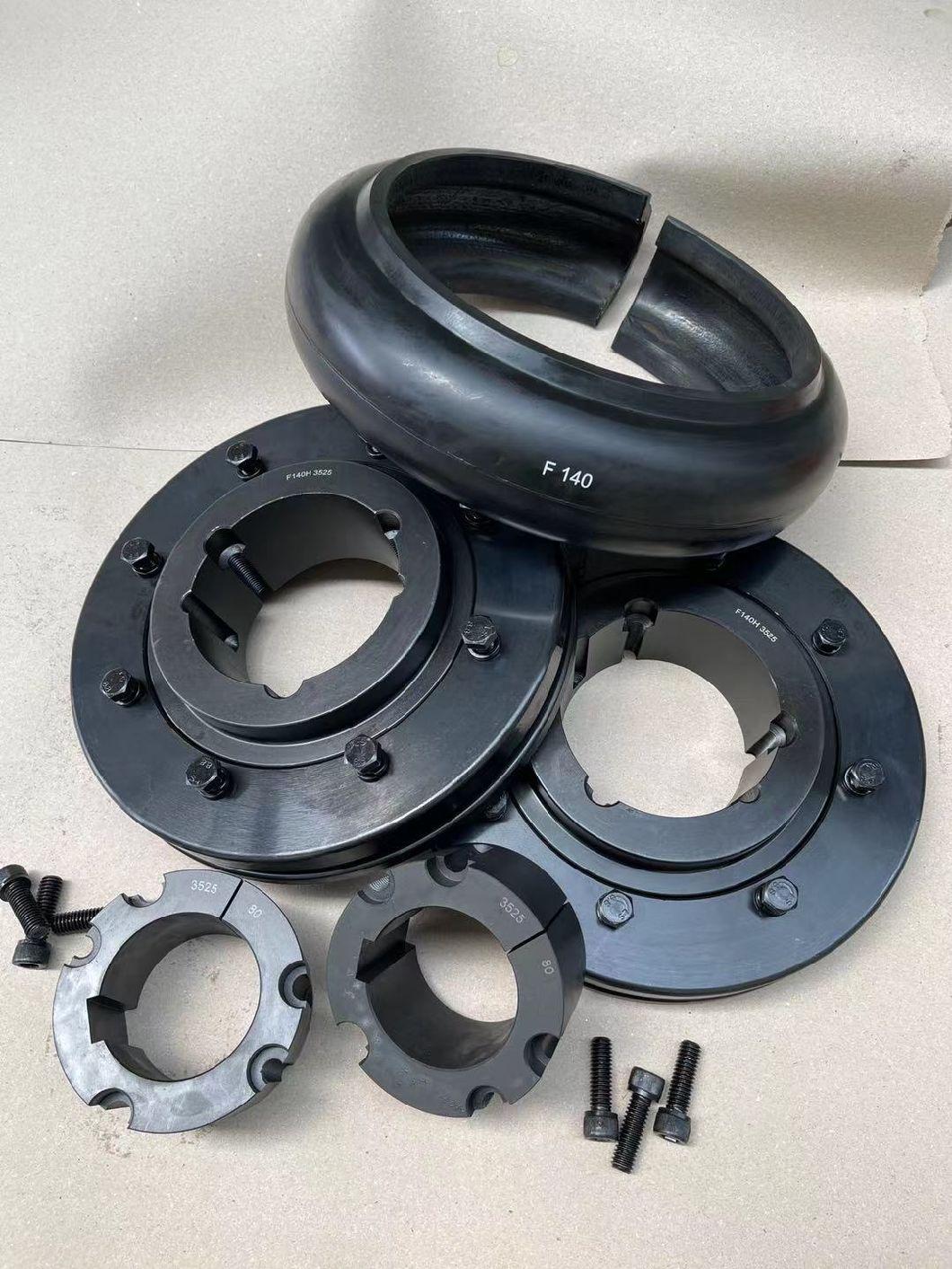 UL Type Pilot Bore Fenaflex Coupling and Taper Bore F90 Fenner Tyre Coupling with Flange