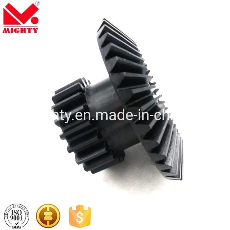 Helical Bevel Gear M2.5 with Usual Axles Type a Ratio 1: 2 Used in Power Transmission Equipments