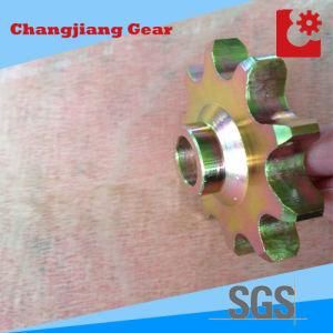 OEM Agricultural Conveyor Zinc Plated Sprocket with Teeth Hardness