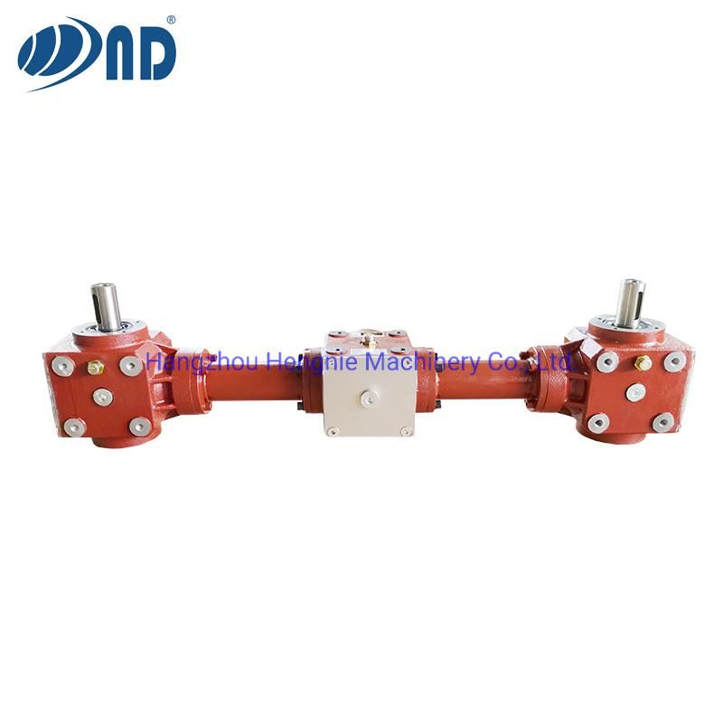 Agricultural Three-Conjoined Gearbox Agriculture Gear Box Pto Used by Rotary Cutter Mower Disk Mower