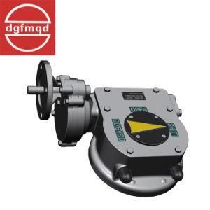 Electric Motorised Worm Gearbox for Valve