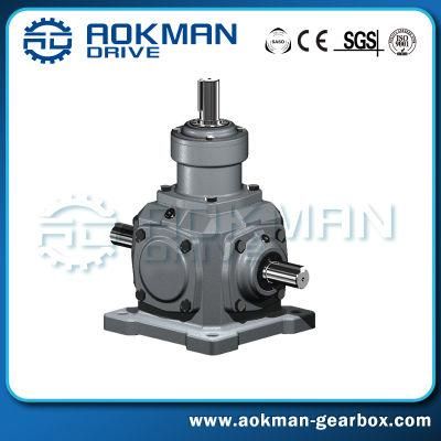 Light Weight T Series 90 Degree Small Helical Bevel Gear Reducer