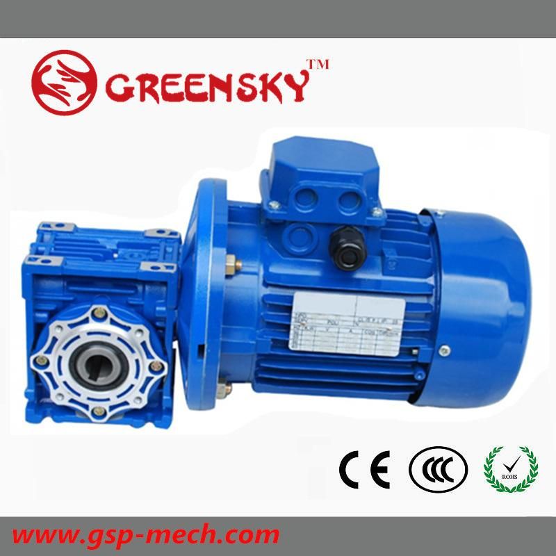 Nmrv 12V 24V 48V High Torque Worm Gearbox with DC Motor