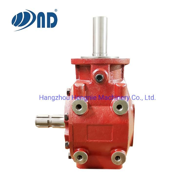 Right Angle Gear Box Pto Farm Rotary Slasher Feeder Mixer Lawn Mower Tractor Agricultural Machinery Parts Bevel Gearbox