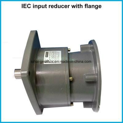 Footed Mounted Shaft 18mm G3 Series Helical Electric Geared Motors