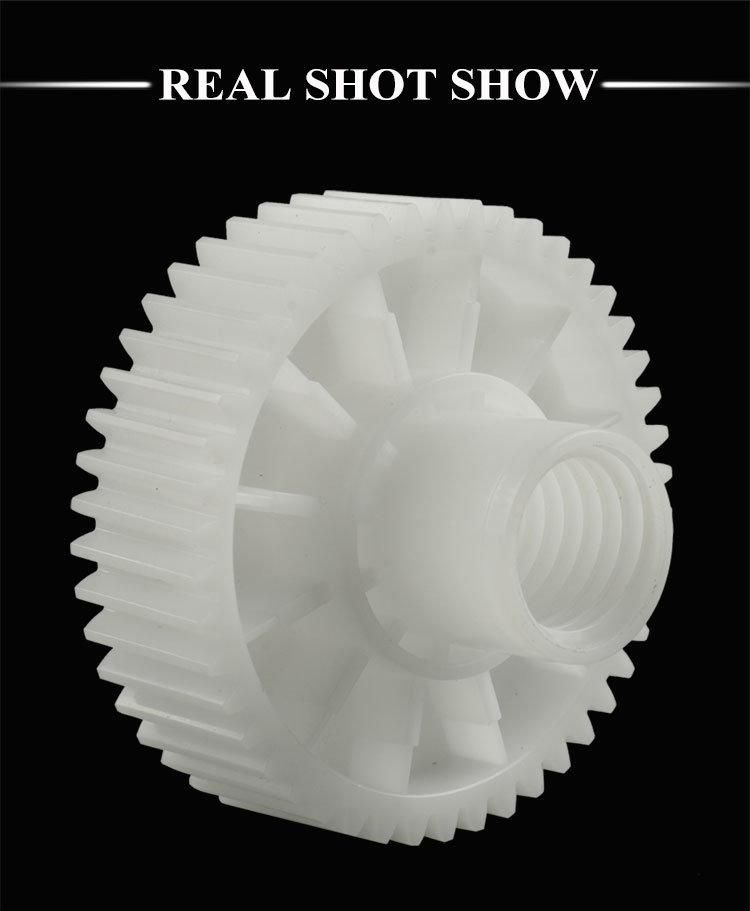 Custom Reduction Precision Transmission Involute Duplicate Injection Plastic Helical Gear