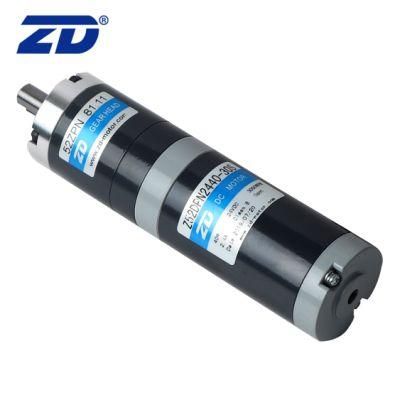 ZD 52mm 40W 2000 Hours Motor Life Rated Power Brush/Brushless Precision Planetary Transmission Gear Motor