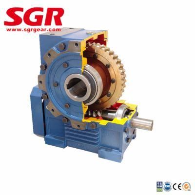 High Efficiency Worm Gear Series Double Enveloping Worm Gear Worm Gearbox