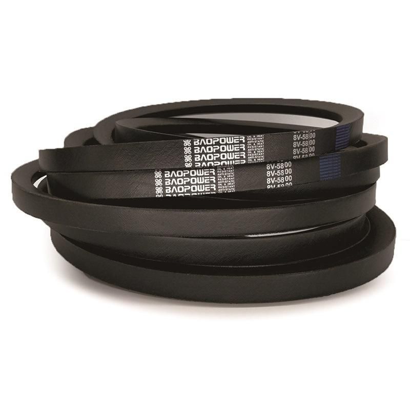 Wrapped Rubber Wedge Industrial Professional V-Belt 8V