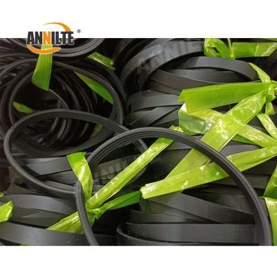 Annilte EPDM Rubber Pk Poly Ribbed Drive V Belts/ Rubber V Belt /Transmission Belt for Auto/Truck/Bus/Excavator