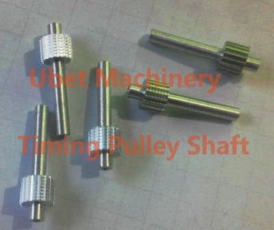Made to Order Aluminum Ly12 6061 6082 Toothed Shaft
