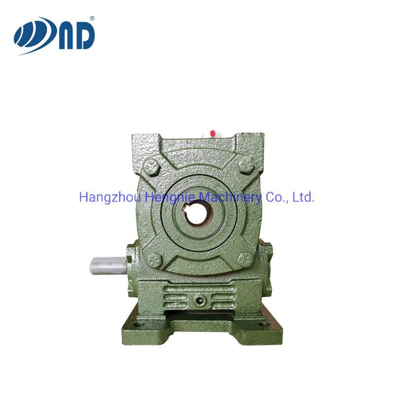 CE Approved Wp Series Worm Gearbox with Single/Double Speed Gear Box Reducer Reduction Cast Iron High Torque Transmission (Wpa/Wps/Wpx/Wpo)