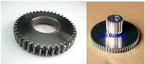 Customized Steel Spur Gear with Zinc Coating