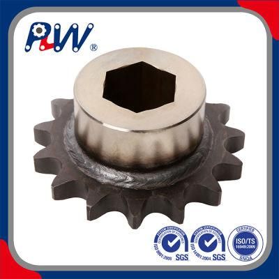 C45 Steel/Stainless Steel 304&316 High-Wearing Feature Sprocket for Agriculture Chain