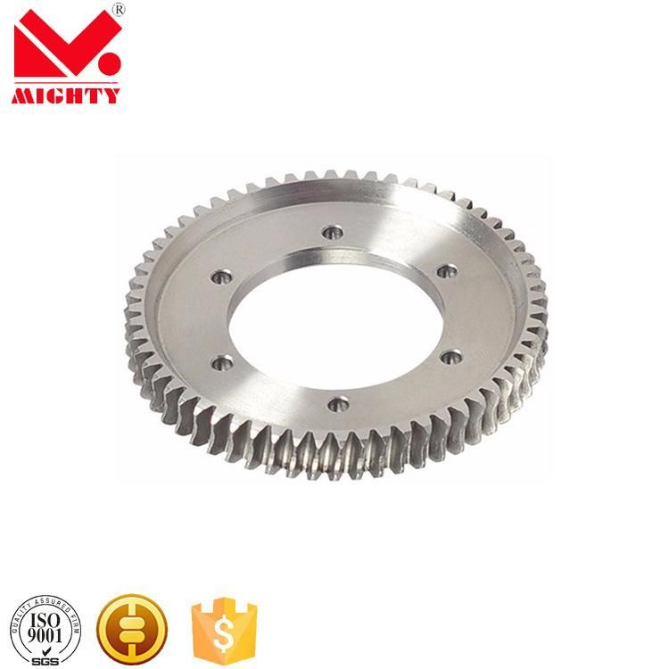 Chinese Manufacturer High Precision Grade 7-8 C45 Milling Grinding Spur Internal Gear Wheels & Bevel Pinion Gear