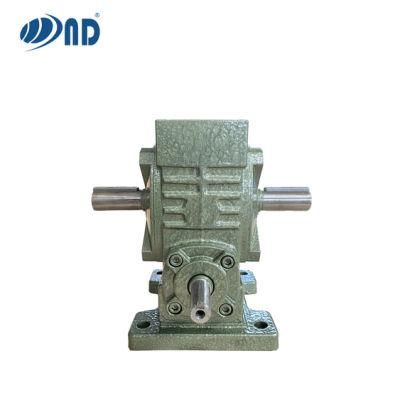 Cast Iron Housing Worm Gear Single Double Speed Gear Reducer Reduction for Electric Motor