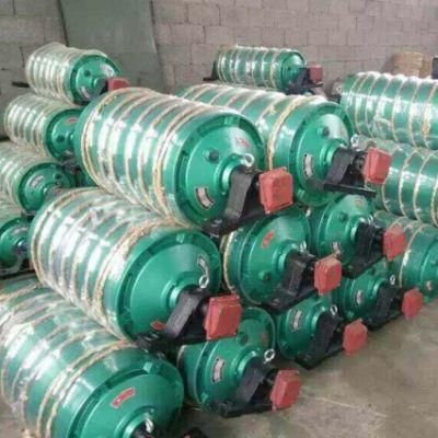 Tdy75 Oil-Cooled Electric Drum Belt Conveyor Changes Rubber Wrapping to Drum Transmission Drum of Mine Conveying Equipment Motorized Pulley