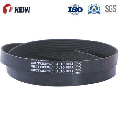 North American Hot Sale 3pk, 4pk, 5pk, 6pk, 7pk, 8pk, 9pk, 10pk, 11pk, 12pk Ribbed V Belt, Automotive V Belt, Heavy Truck V Belt