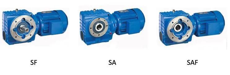 Best Quality Flange-Mounted S Series Helical Worm Combination Gear Reducer