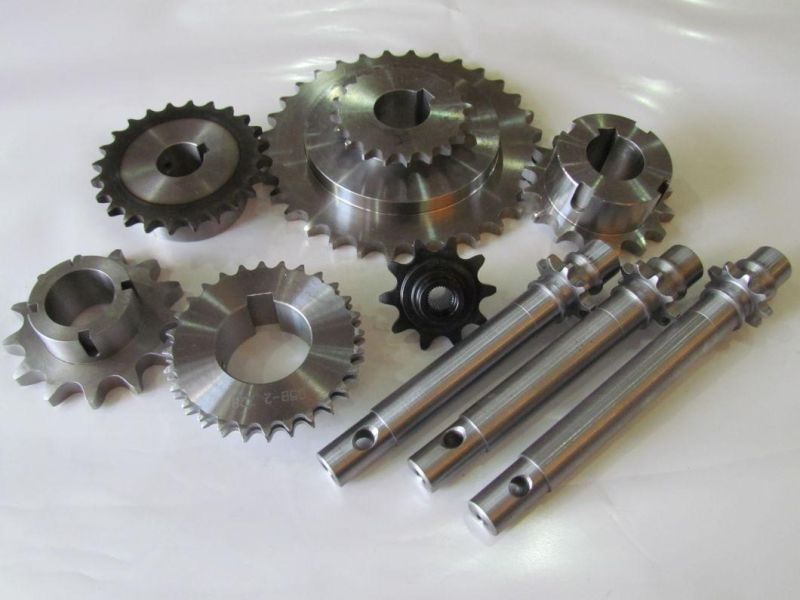 Power Transmission Platewheel Double Roller Chain and Sprocket for Chain Coupling