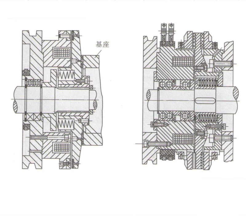 Dlz1-40 24VDC Electromagnetic Brake for Transaxle