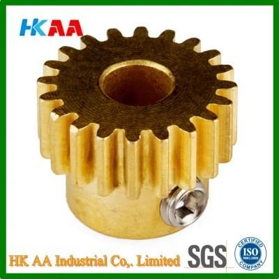 Ts16949 Standard Custom Design Brass Small Steering Rack Pinion Gear