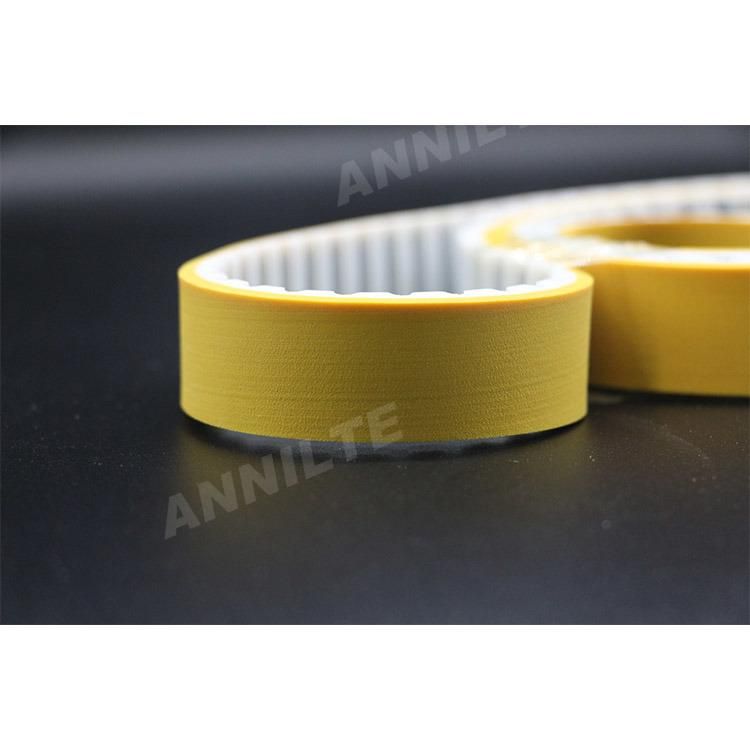 Annilte Heat Resistant At25 PU Synchronous Belt Gear Timing Belts with Yellow Rubber
